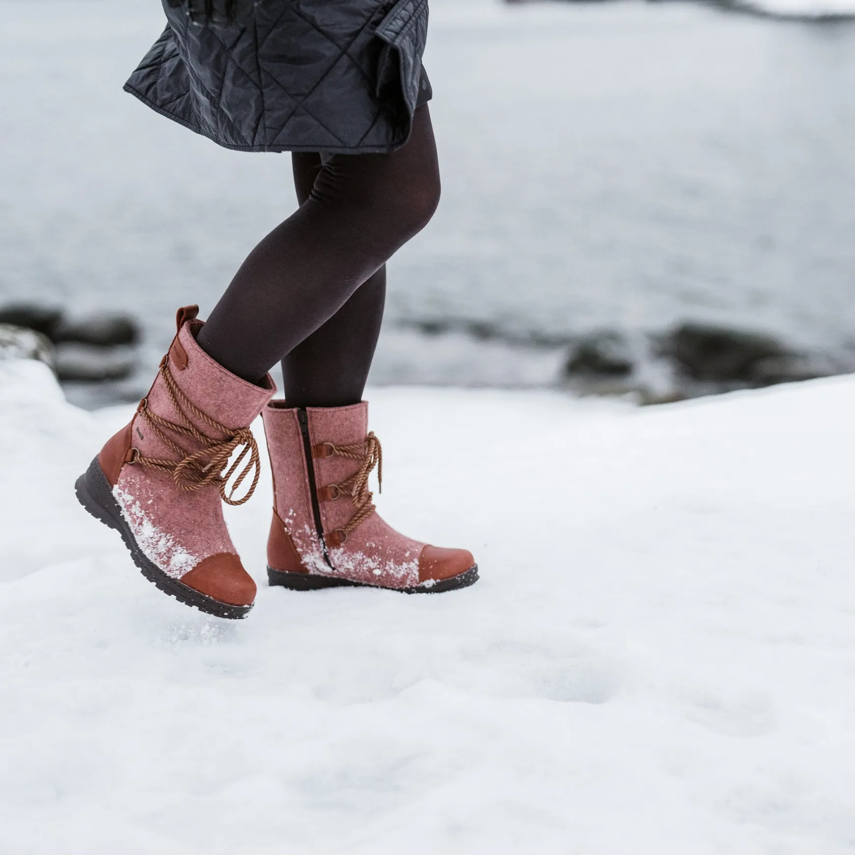 KOLI Naisten XW GORE-TEX® ekologiset huopasaapikkaat