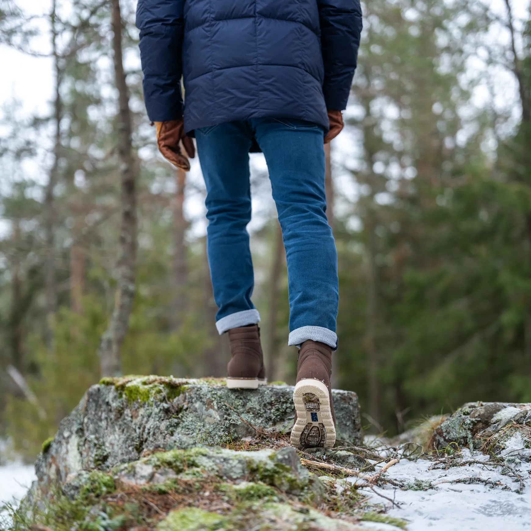 LUKKI Miesten vegaaniset GORE-TEX® nilkkurit