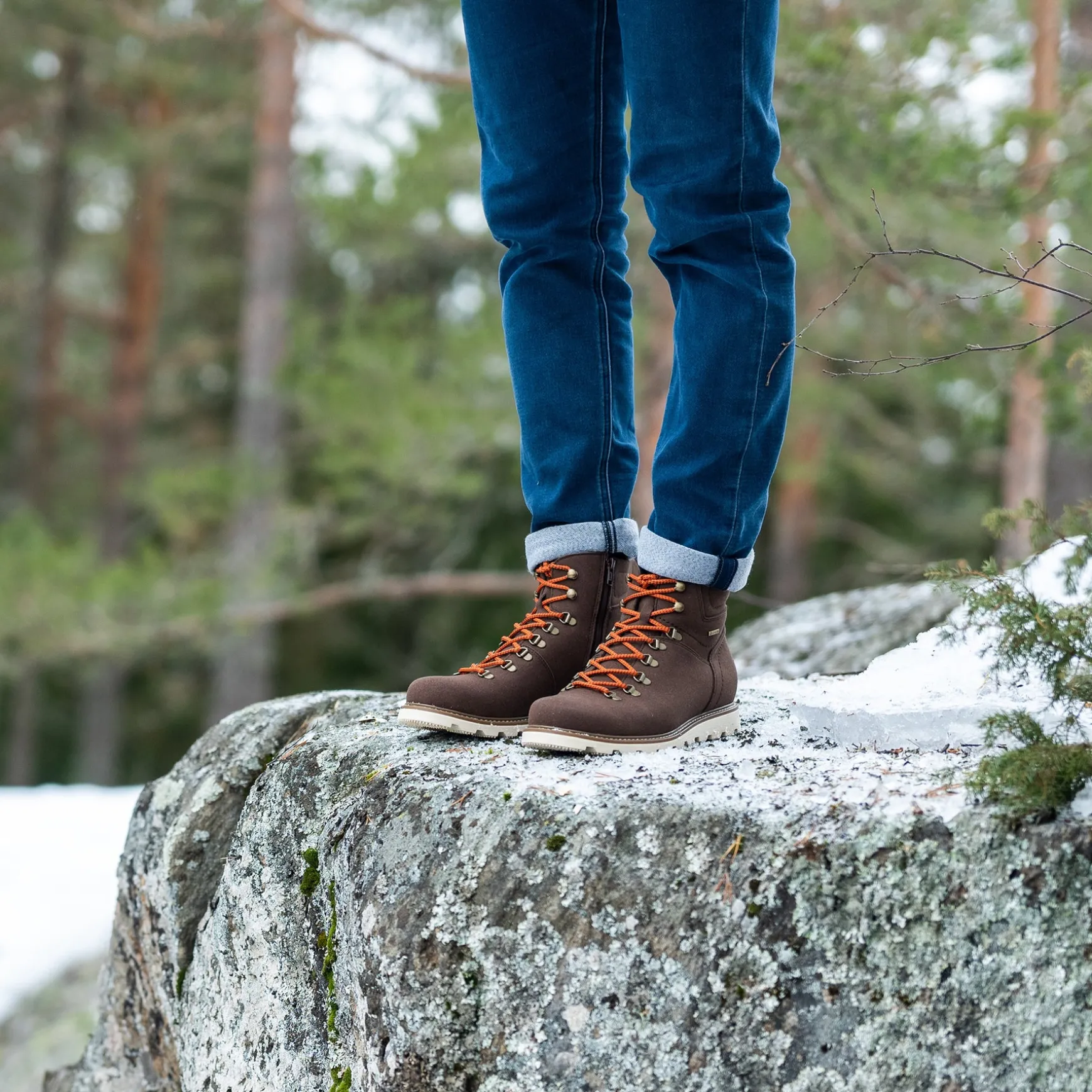 LUKKI Miesten vegaaniset GORE-TEX® nilkkurit